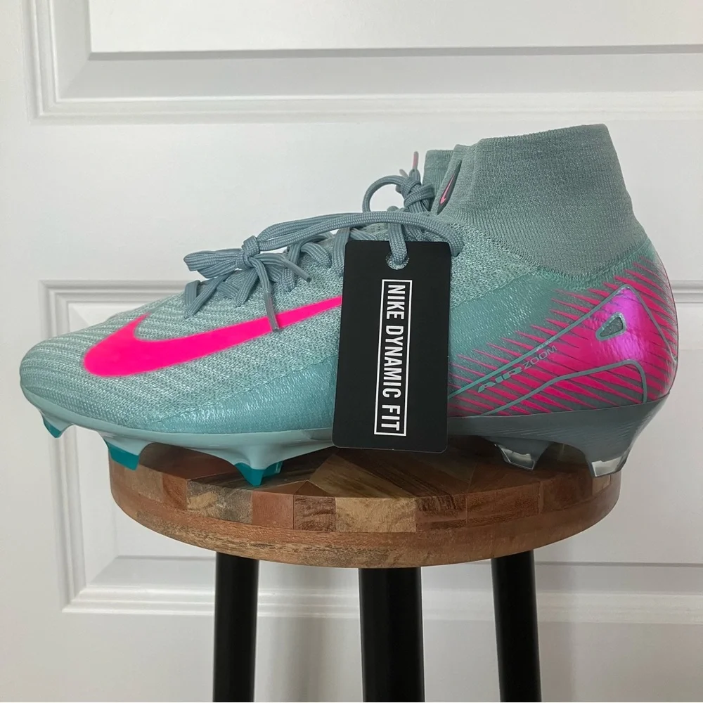 NEW Nike Zoom Mercurial Superfly 10 Elite FG Mens 8.5 W10 Cleats 2026-3e1 - Picture 3 of 7
